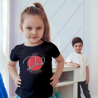 My Dad Rocks Tee: Unique Father's Day Gift T-Shirt