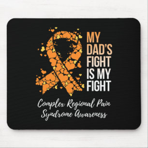 My Dad’s Fight Complex Regional Pain Syndrome Awar Mouse Pad