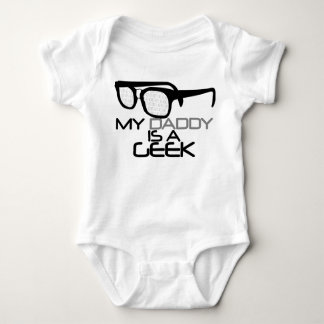 My Daddy is a Geek Baby Bodysuit