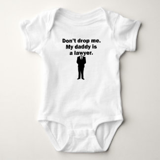 My Daddy Is A Lawyer Baby Bodysuit