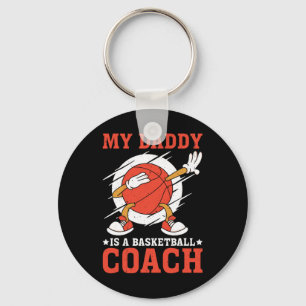 My Daddy Is A Sketll Coach Sports Child Proud - Key Ring