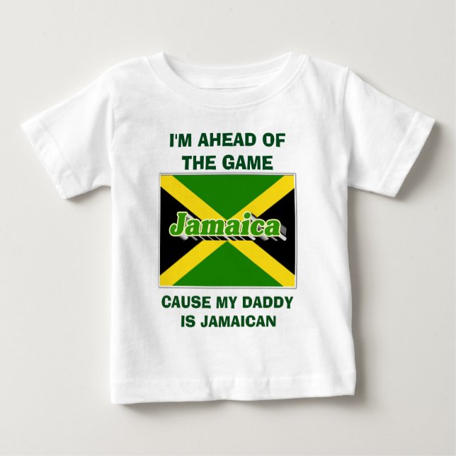 MY DADDY IS JAMAICAN BABY T-Shirt (Front)
