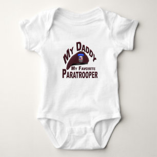 My Daddy-My Favourite Paratrooper- Baby Jumper Baby Bodysuit