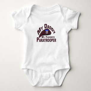 My Daddy-My Favourite Paratrooper- Baby Jumper Bodysuit