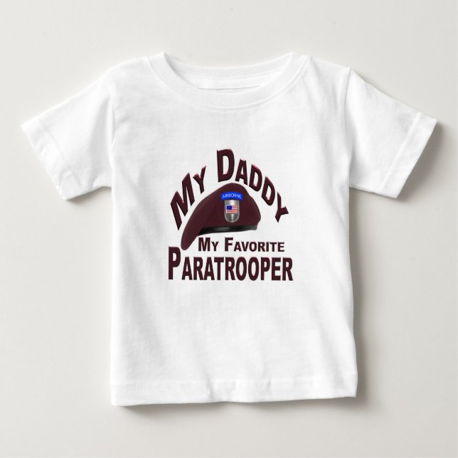 My Daddy My Favourite Paratrooper TShirt (Front)
