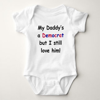 My Daddy's a Democrat Baby Bodysuit