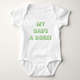 My Dad's a Dork Baby Bodysuit
