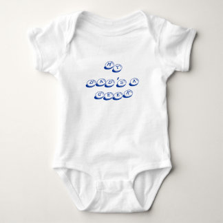 my dad's a geek baby bodysuit