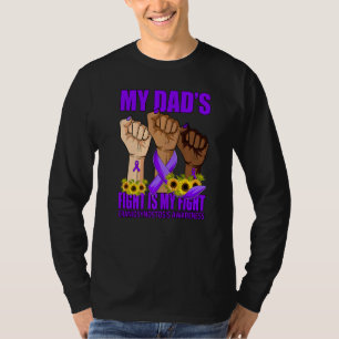 My Dad's Fight Is My Fight Craniosynostosis Awaren T-Shirt