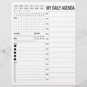 My Daily Agenda