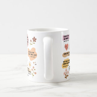 My Daily Bible Affirmations Boho Version Coffee Mug