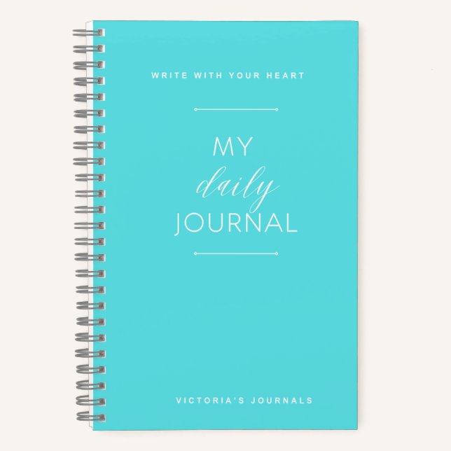 My Daily Journal (Front)