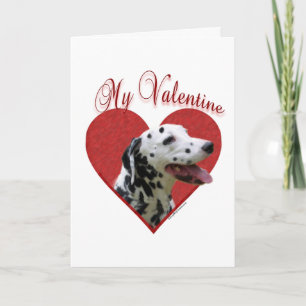 My Dalmatian Valentine Holiday Card