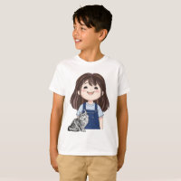 My daughter Cat happy birthday for mum : T-Shirt