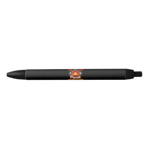 My Daughter Has Your Back Proud Firefighter Mum Black Ink Pen