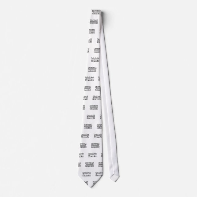 My Daughter Is A Pharmacist Tie (Front)