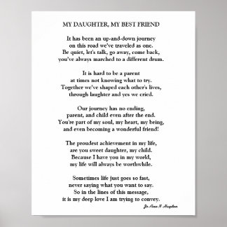 MY DAUGHTER, MY FRIEND POSTER