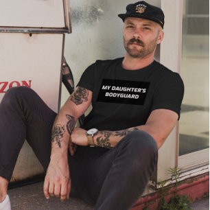 MY DAUGHTER'S BODYGUARD DAD T-SHIRTS T-SHIRT
