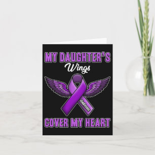 My Daughter's Wings Cover My Heart End Overdose 1 Card