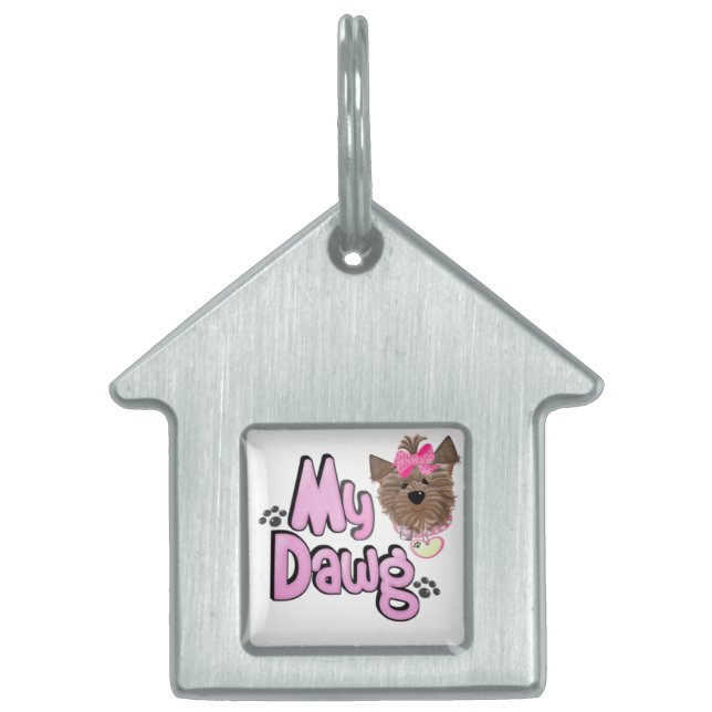 My Dawg Pet Tag (Front)
