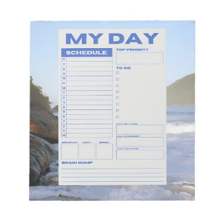 my day / daily notepad