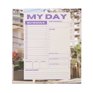 my day / daily notepad
