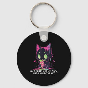My Desires Are My Own And I Hold The Key Stoic Cat Ring