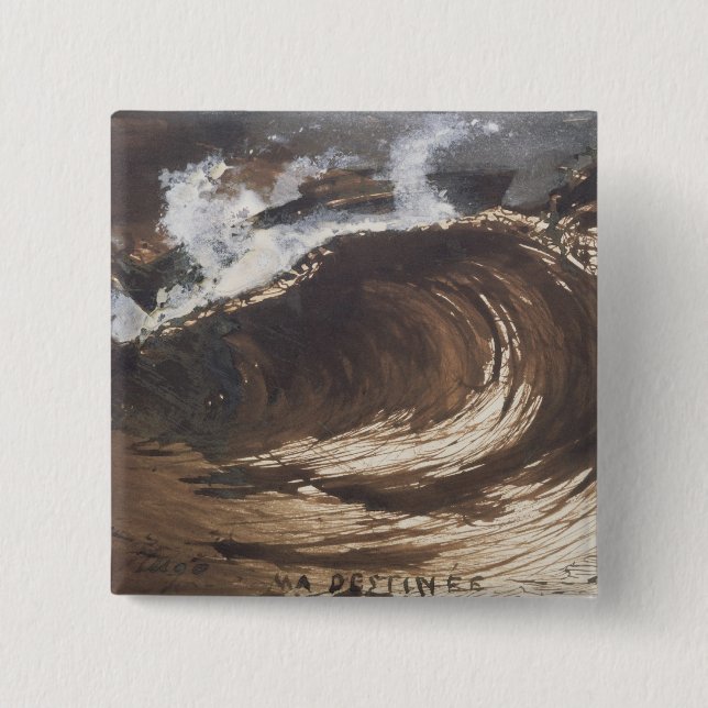 My Destiny, 1857 15 Cm Square Badge (Front)