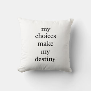 My Destiny Throw Pillow