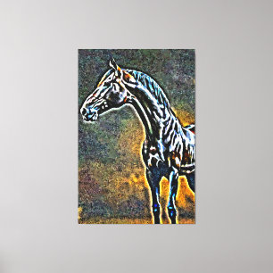 My digital art brush canvas print