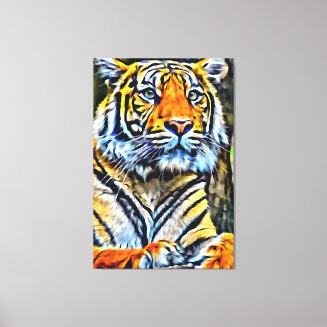  My digital art brush Canvas Print (Front)