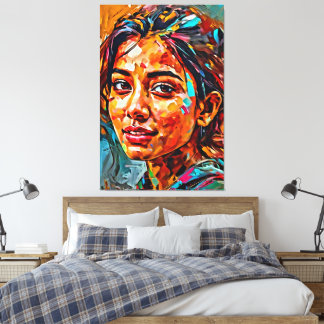    My digital art brush Canvas Print