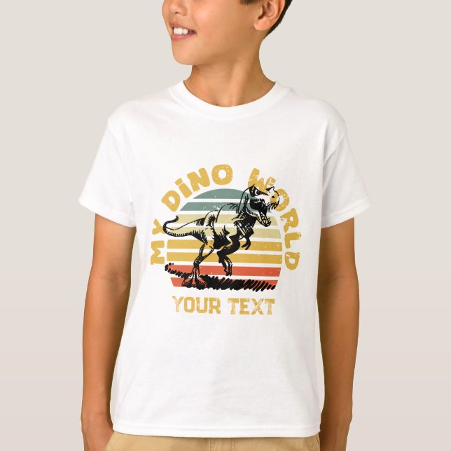 My Dino World T-Shirt (Front)