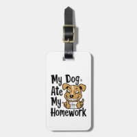 My dog ate my homework