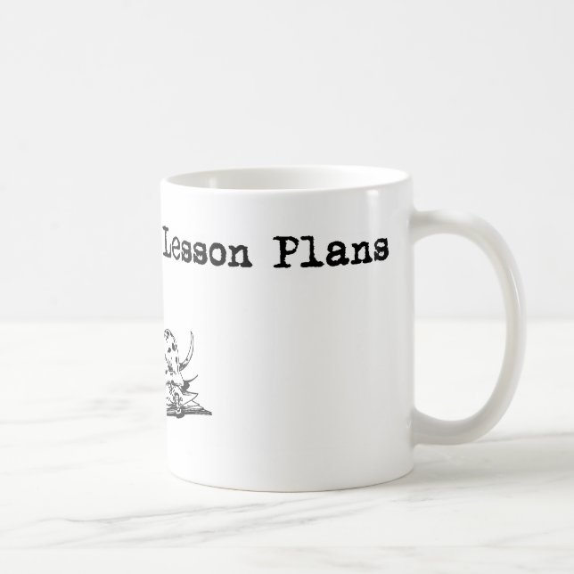 My Dog Ate My Lesson Plans Coffee Mug (Right)