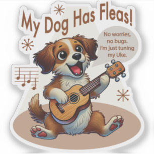 My Dog Has Fleas Ukulele Tuning Song