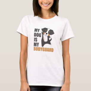 My Dog Is My Bodyguard Bernese Mountain Dog T-Shirt