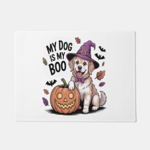 My Dog is My Boo Halloween Doormat