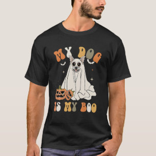 My Dog Is My Chihuahua Pumpkin Ghost Halloween Dog T-Shirt