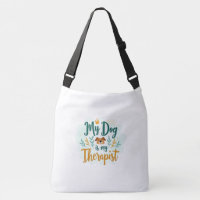My Dog is My Therapist – Funny Pet Lover Crossbody
