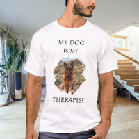 My dog is my therapist photo