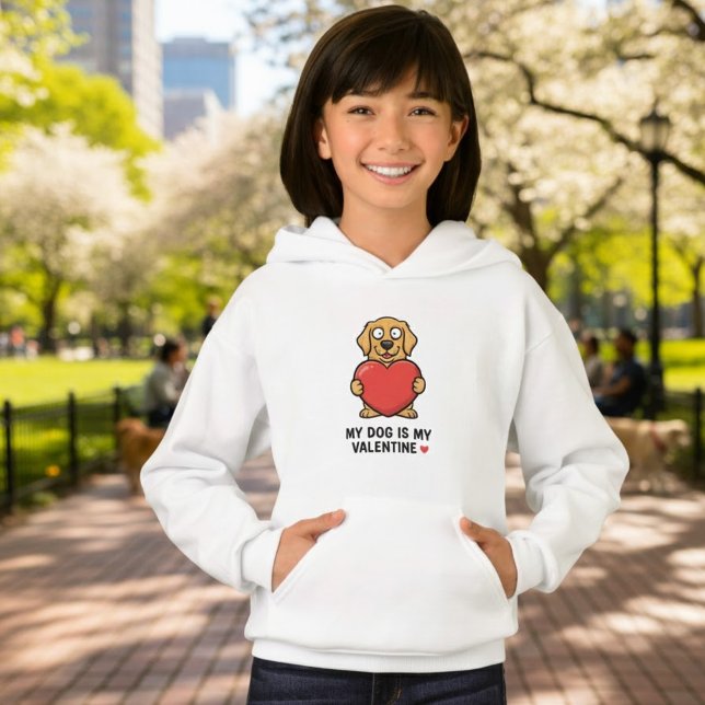 My Dog Is My Valentine | Cute Golden Retriever Kid (Creator Uploaded)