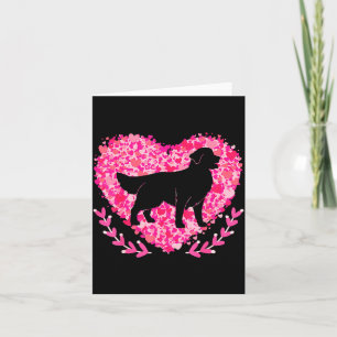 My Dog Is My Valentine Heart Pet Animal Lover Funn Card