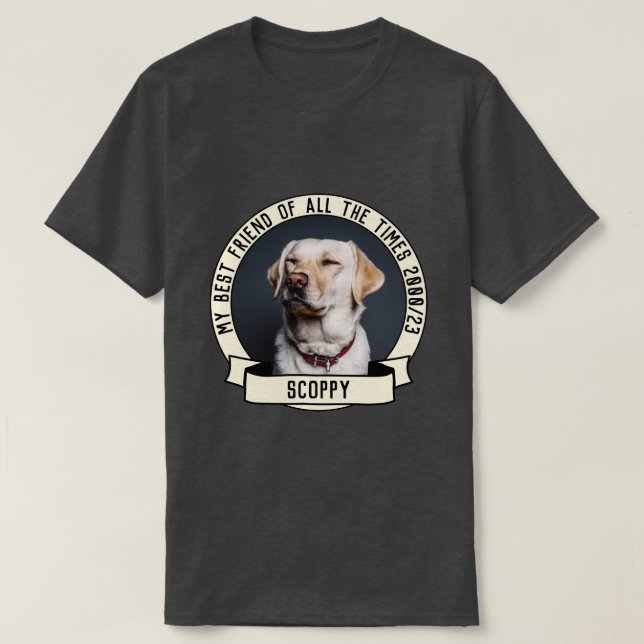 My dog photo T-Shirt (Design Front)