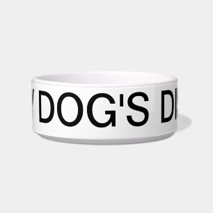 My Dog's Dish Pet Bowl by Lorette Starr