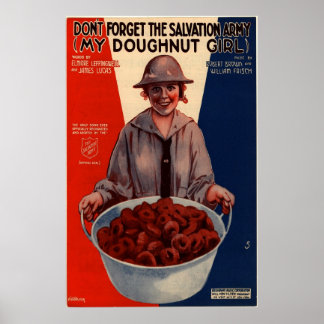 My Donut Girl Poster