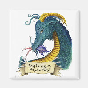My Dragon Ate your Fairy! Magnet