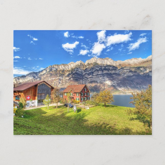 My Dream Home in the Mountains Postcard (Front)