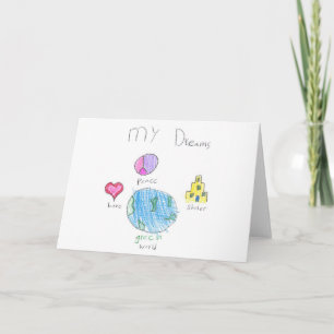 My Dreams Greeting Card