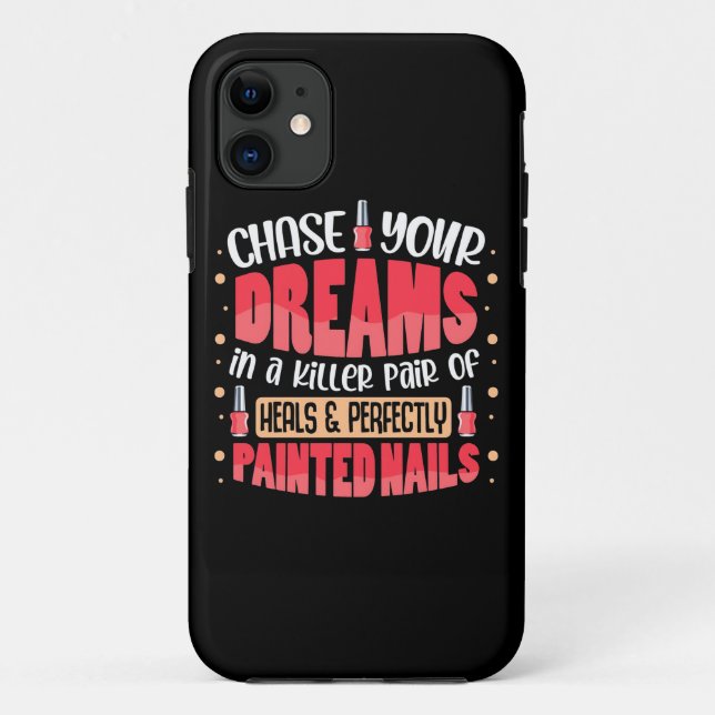 My Dreams Painted Nails Case-Mate iPhone Case (Back)